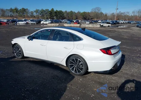 2020 Hyundai Sonata Sel Plus из США, поврежденный, VIN 5NPEJ4J29LH017378